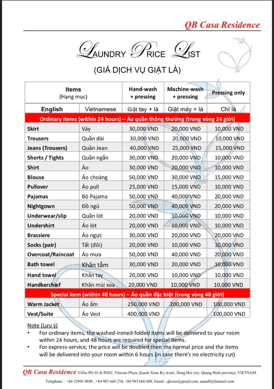 Qb Casa Residence Ðồng Hới Ngoại thất bức ảnh